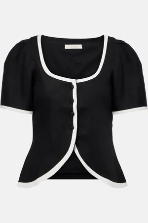 FAITHFULL THE BRAND Emma linen top