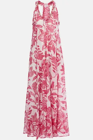 POUPETTE ST BARTH Nava printed cotton midi dress