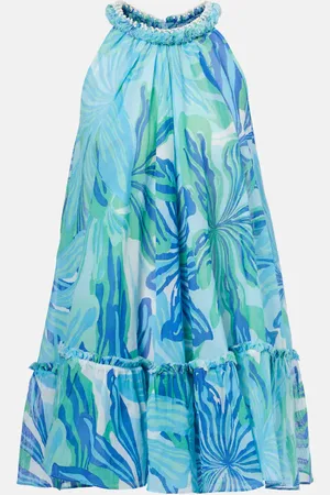 POUPETTE ST BARTH Cleo printed cotton gauze minidress