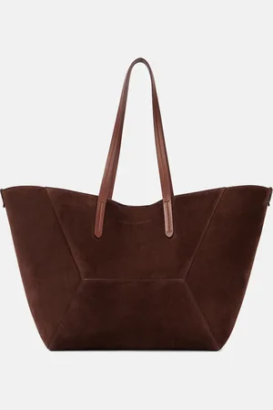 Brunello Cucinelli BC Duo Large suede tote bag