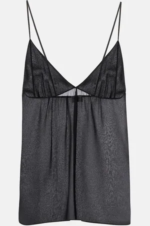 Saint Laurent Silk georgette camisole