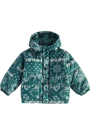 The New Society Gallen paisley puffer jacket