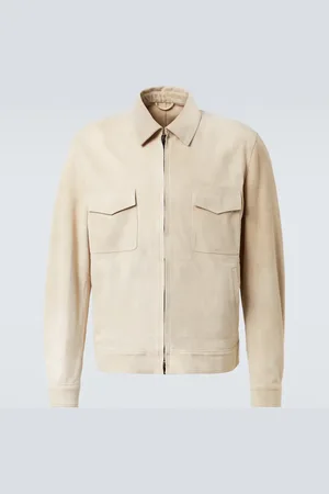 Thom Sweeney Suede bomber jacket