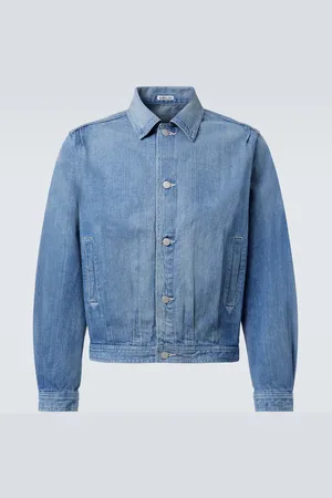 Auralee Faded denim jacket