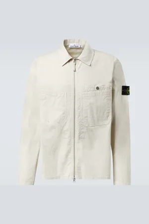 Stone Island Cotton-blend overshirt