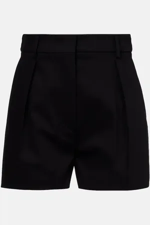 Sportmax Unico cotton-blend gabardine shorts