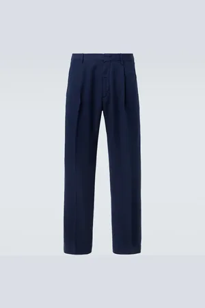 Incotex Linen and cotton chinos