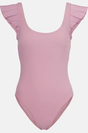 Karla Colletto Alora ruffled swimsuit