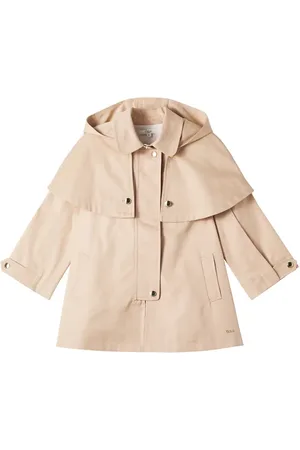 Chloé Caped cotton gabardine trench coat