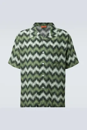 Missoni Zig Zag bowling shirt