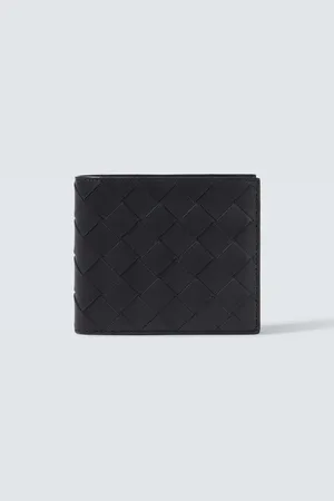 Bottega Veneta Intrecciato leather bifold wallet