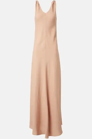 Loro Piana Callie linen crÃªpe maxi dress