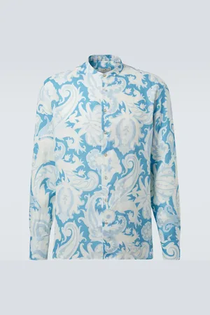Etro Floral linen shirt