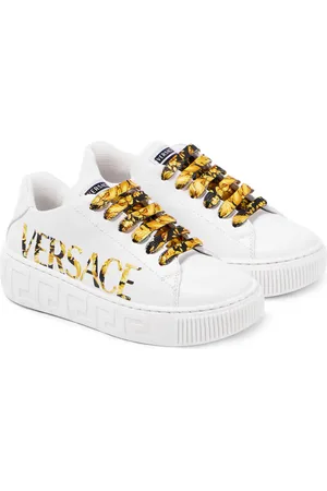 VERSACE Greca leather sneakers