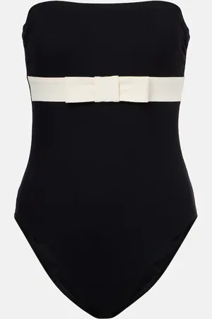Karla Colletto Kit bow-detail swimsuit