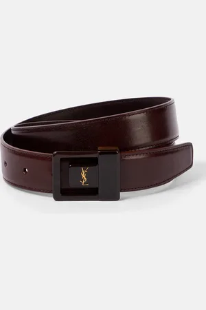 Saint Laurent La 66 leather belt
