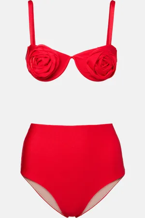 Adriana Degreas Floral-appliquÃ© bikini