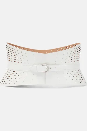 Alaïa Neo leather corset belt