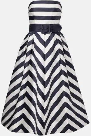 Rebecca Vallance Ariadne striped midi dress