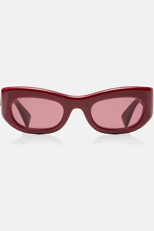 Gucci Logo rectangular sunglasses