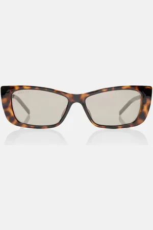 Gucci Embellished rectangular sunglasses