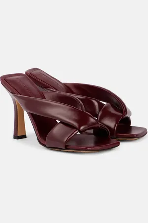 Bottega Veneta Riva 90 leather sandals