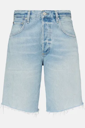 Citizens of Humanity Ayla mid-rise denim shorts