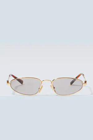 Miu Miu Logo oval sunglasses