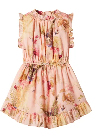 ZIMMERMANN Rhiannon floral ruffled cotton dress