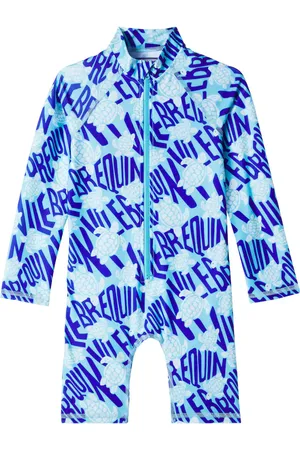 Vilebrequin Guppy printed rashguard swimsuit