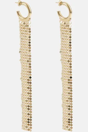 Paco rabanne Pixel chainmail earrings