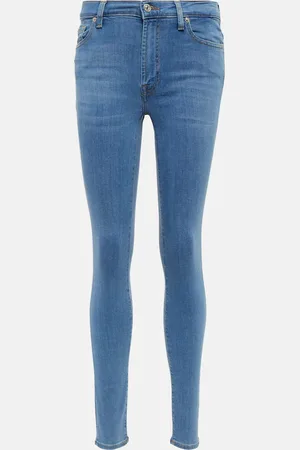 7 for all Mankind Aubrey high-rise skinny jeans