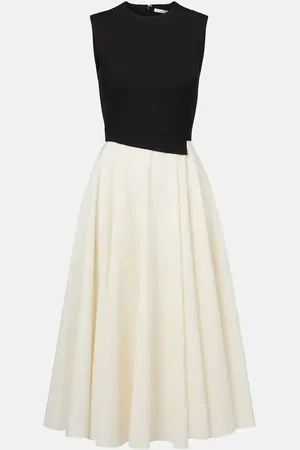 EMILIA WICKSTEAD Federica pleated midi dress