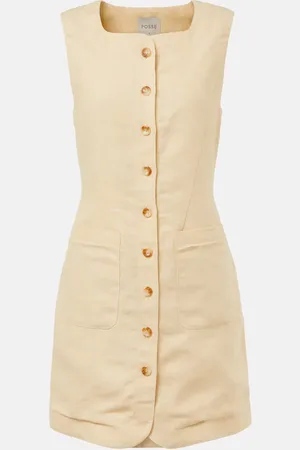 POSSE Emma linen minidress