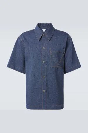 Bottega Veneta Knitted wool and cotton shirt