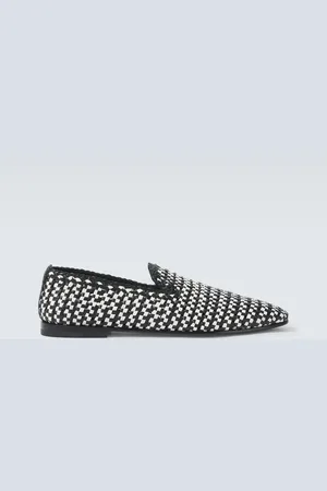 Dolce & Gabbana Formale woven leather loafers