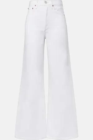 AGOLDE Dame high-rise wide-leg jeans