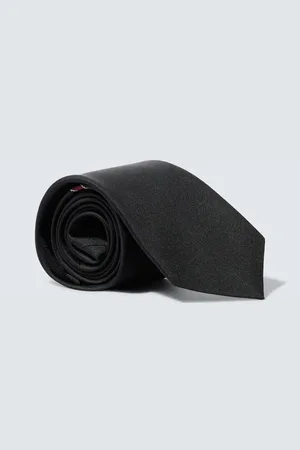 Gucci Logo silk jacquard tie
