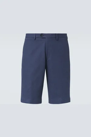 Etro Paisley cotton jacquard Bermuda shorts
