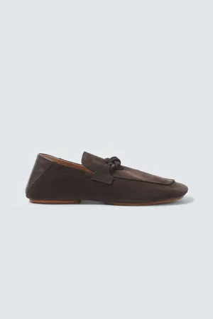 Bottega Veneta Daddy suede loafers