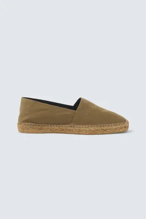 Saint Laurent Cassandre gabardine espadrilles