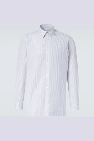 Charvet Striped cotton shirt