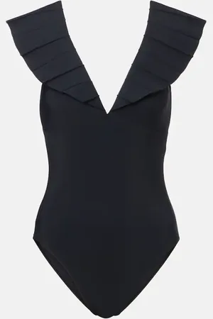 Karla Colletto Alora ruffled swimsuit