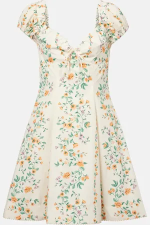 Agua by Agua Bendita Mati floral cotton poplin minidress