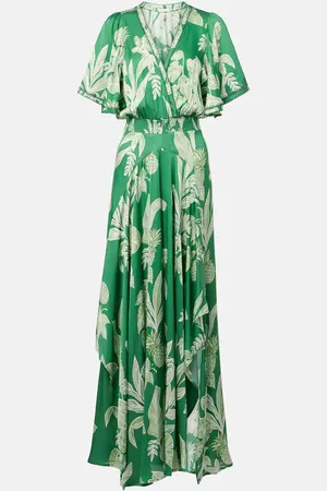 POUPETTE ST BARTH Mabelle satin maxi dress