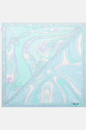 Puccini Orchidee silk twill scarf