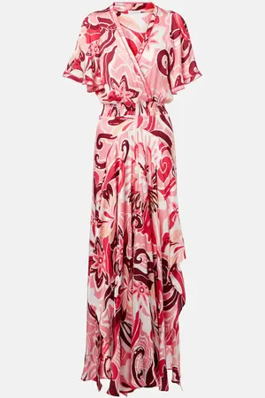 POUPETTE ST BARTH Mabelle satin maxi dress
