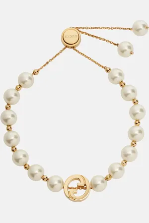 Gucci Interlocking G pearl bracelet