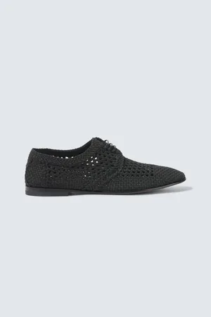 Dolce & Gabbana Woven Derby shoes