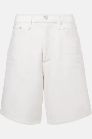 AGOLDE Indra mid-rise denim shorts